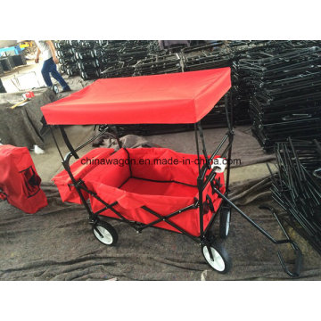 Red Color Handy Wagon with Canopy